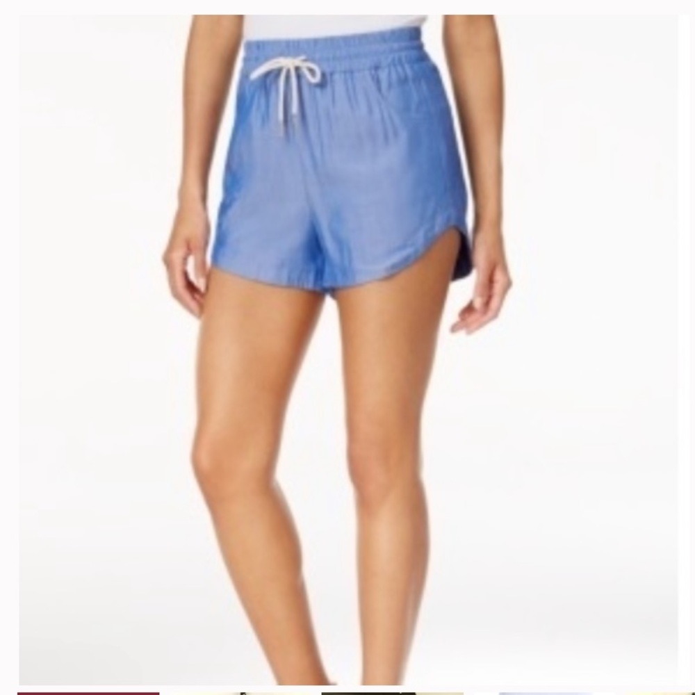 ✨Kensie Blue Pull On Shorts w/ Drawstring Size XS